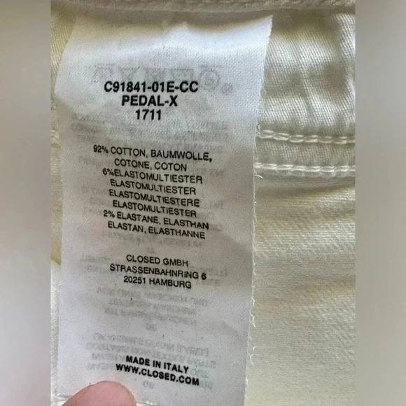 CLOSED Pedal X White Skinny Jeans size 27 - Picture 12 of 14